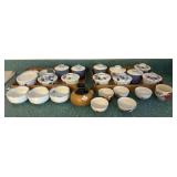 TTK109 - Large Assortment of Porcelain Teacups