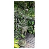 PFG017 Tall Cement Bird Lawn Sculpture