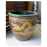 PFG021 Large Chinese Ceramic Dragon Planter Pot 