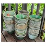 PFG032 - Green Plastic Planters (100+)