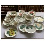 PFG043 Santa Anita Ware Porcelain Dish Set