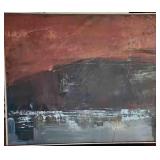 PFG095 - Large Format Oil On Canvas Manhattan Spiritual 