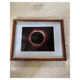 PFG104 Framed Maui Eclipse Photo By Dr. John A. Decker, Jr.