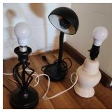PFG139 - Trio Of Table Lamps
