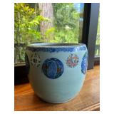 PFG143- Ornate Asian Design Ceramic Planter Pot