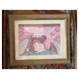 PFG147- Framed Abstract Print
