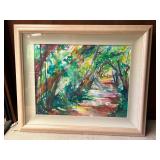 PFG149- Original Watercolor & Ink Painting By Elykaa