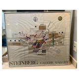 TOI007- Steinberg 1970 Galerie Maeght Poster Art