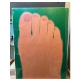 TOI013- Tom Wesselmann, Olympische Spiele Foot Poster