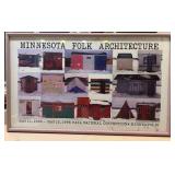 TOI034- Minnesota Folk Architecture Poster