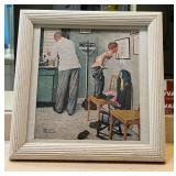 TOI054- Before The Shot At The Doctors Office By Norman Rockwell