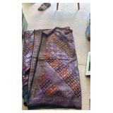 TOI094 - King Size Embroidered Silk Quilt 