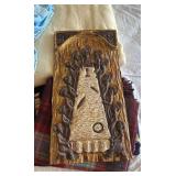 TOI123 - The Last Supper Wooden Carving