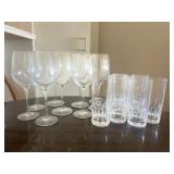 TOI147- Assorted Wine Glasses And Glassware