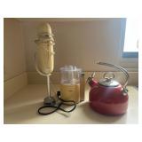 TOI169- Portable Food Processor, Mini Chopper & Stovetop Kettle