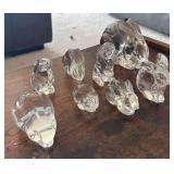 TOI184 - Large Collection Of Crystal Bunnies 