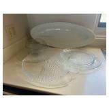 TOI235- Assoretd Glass Platters & Bowls