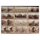 DFT025 - Antique Stereo View Cards (12)