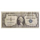 DFT085 - 1957 US Blue Seal Silver Certificate Dollar