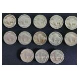DFT090 - US Buffalo Nickels 1825-1925 (13)