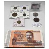 DFT109-Coins And Currency From Around The Globe