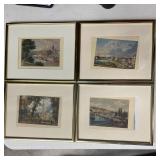 DFT210- Four Prints Of Cities