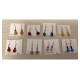 DFT340 Eight Pairs Of Myrna Lee Earrings New
