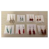 DFT353 Eight Pairs Of Myrna Lee Earrings New