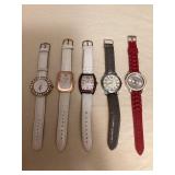 DFT390 Five Various Women’s Watches