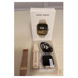 MTT005 Gold Toned Smart Watch New