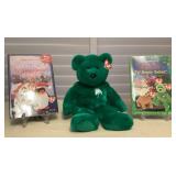 MTT059 Erin Beanie Buddy & Two Ty Beanie Babies Value Guide Books
