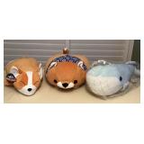 MTT061 Three Large Plushies