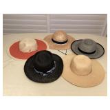 MTT120 Five Women’s Wide Brimmed Hats