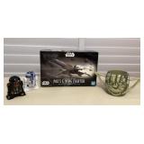 MTT124 Star Wars Fighter Model Kit, Salt & Pepper Shakers & Mug