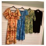 MTT130 Four Fabulous Vintage Women’s Dresses