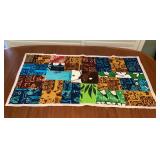 MTT157 Vintage Hawaiian Patchwork Floor Mat