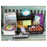 MTT165 Various Plastic Storage Trays & School Supplies