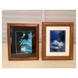 MTT201 Two Framed Hawaiian Seascape Pictures