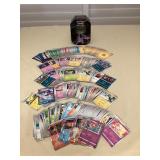 MTT220 Over 300 Japanese Pokémon Trading Cards & Storage Tin