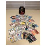 MTT221 Over 300 Japanese Pokémon Trading Cards & Storage Tin