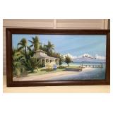MTT224 Large Framed Scenic Picture