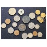 PCT011 - Assorted World Coins (~20)