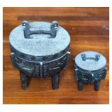 PCT018 - PAIR OF JAPANESE ICE BUCKETS