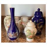PCT028- Assorted Asian Porcelain Vases