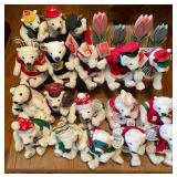 PCT034- Large Lot of Vintage Collectible Coca-Cola Bean Bag Plush #2