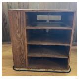 PCT056- Laminated Pressed Wood Open Cabinet for Storage