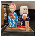 PCT081- Ceramic Japanese Dolls