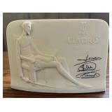 PCT102- Lladro Collectors Society Plaque - See Other Lots for More Lladro Figurines