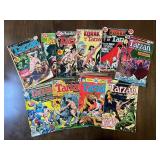PCT109- (10) Asstd Dc & Marvel Tarzan & Korak Comics