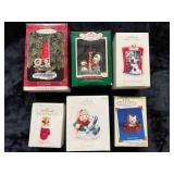 PCT183- (6) Hallmark Collectible Keepsake Christmas Ornaments 